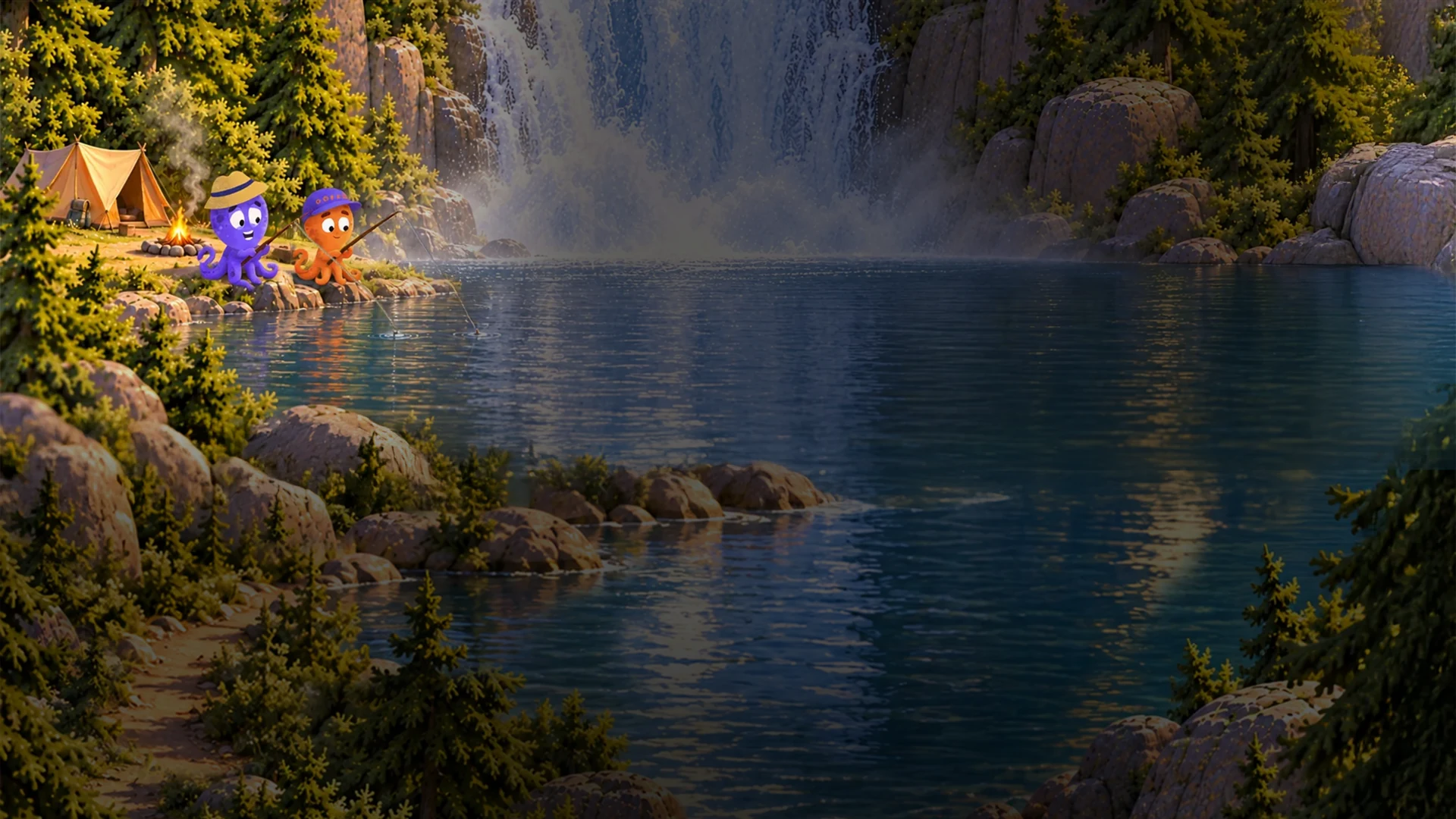 The pond
